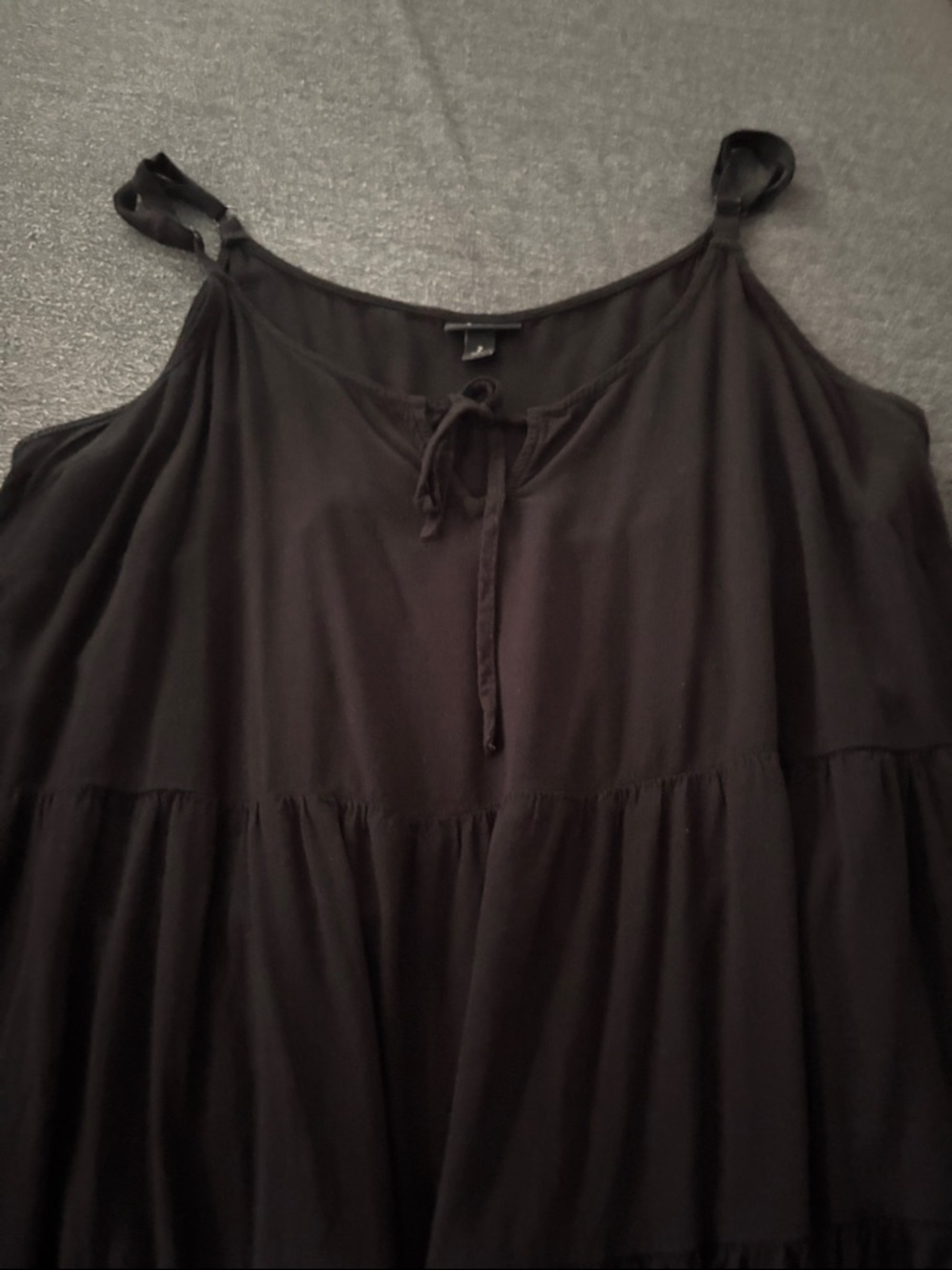 torrid Black Tie-Front Dress